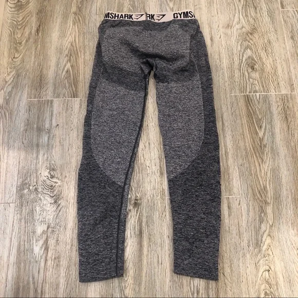 Gymshark Flex Leggings Blue/Gray - Picture 4 of 5